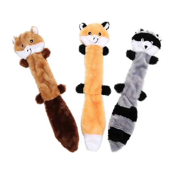 Squirrel Chew Toy for Dog & Cat